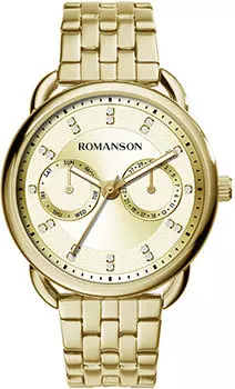 женские часы Romanson RM9A16FLG(GD). Коллекция Giselle