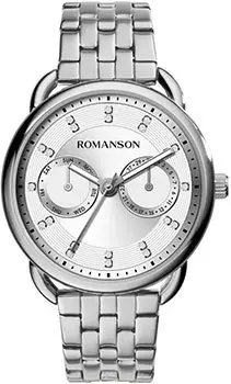 женские часы Romanson RM9A16FLW(WH). Коллекция Giselle