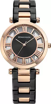 женские часы Romanson RM9A17LLR(BK). Коллекция Giselle