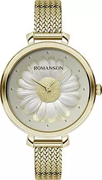 женские часы Romanson RM9A23LLG(GD). Коллекция Giselle