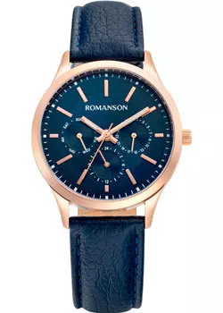 женские часы Romanson TL0B10FLR(BU). Коллекция Adel