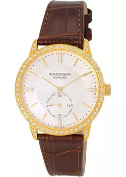 женские часы Romanson TL6A22QMG(WH). Коллекция Adel