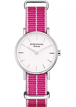 женские часы Romanson TL6A30LLW(WH)PK. Коллекция Adel