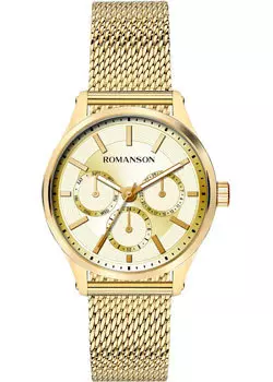 женские часы Romanson TM0B10FLG(GD). Коллекция Adel
