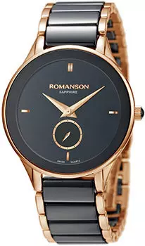 женские часы Romanson TM4236CLR(BK). Коллекция Adel