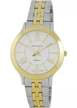 женские часы Romanson TM7A05LLC(WH). Коллекция Adel