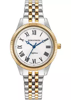 женские часы Romanson TM7A19LLC(WH). Коллекция Adel