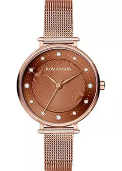 женские часы Romanson TM8A45LLR(BN). Коллекция Adel