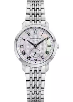 женские часы Romanson TM9A24LLW(WH). Коллекция Adel