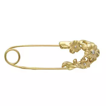Золотая брошь 01SH730094