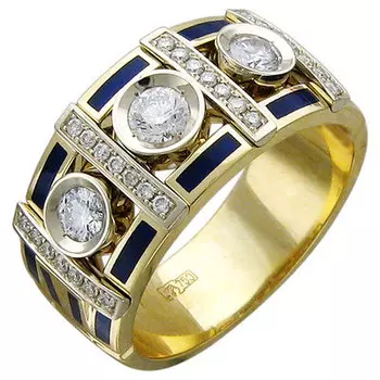 Золотая брошь 01T686005UL