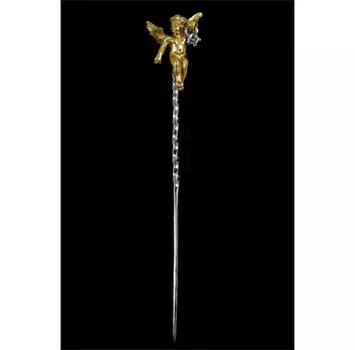 Золотая брошь 70430