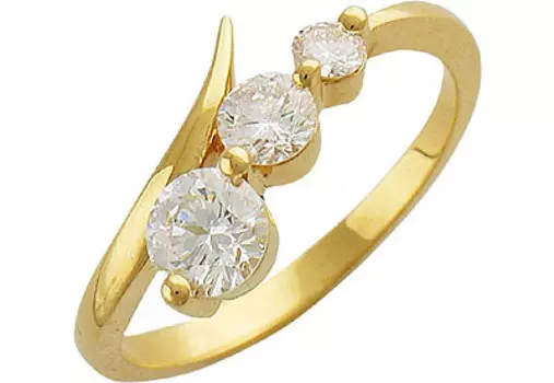 Золотое кольцо 01K642933