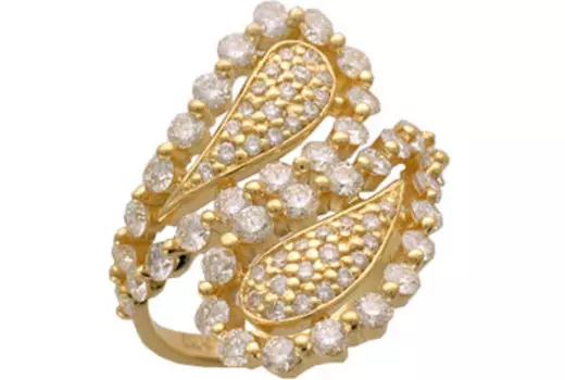 Золотое кольцо 01K643513