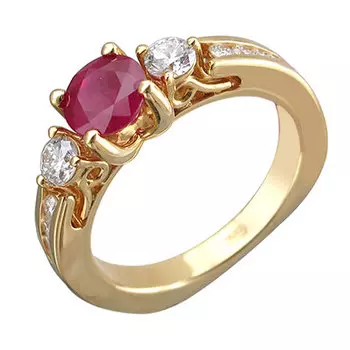 Золотое кольцо 01K643648-2