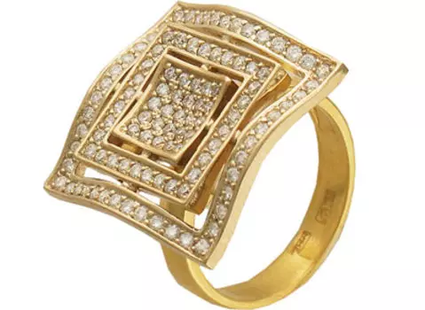 Золотое кольцо 01K683005