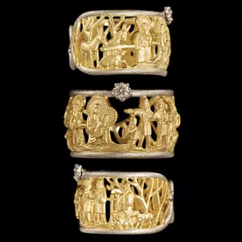 Золотое кольцо 12450