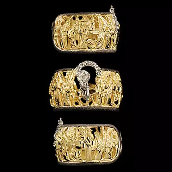 Золотое кольцо 12480