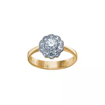 Золотое кольцо 15281RS