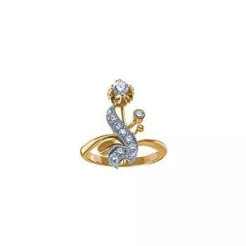 Золотое кольцо 15561RS