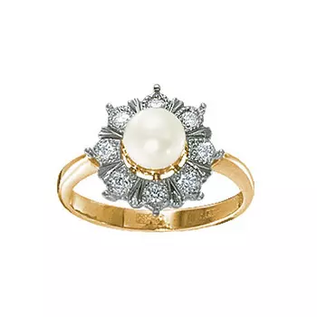 Золотое кольцо 15608RS