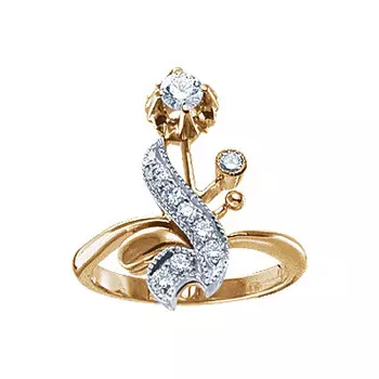 Золотое кольцо 17382RS