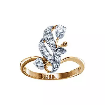 Золотое кольцо 17739RS