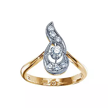 Золотое кольцо 17775RS