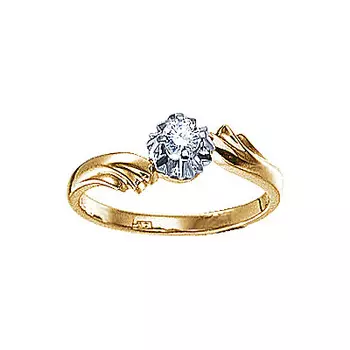 Золотое кольцо 17925RS