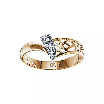 Золотое кольцо 17945RS