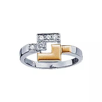 Золотое кольцо 71244RS