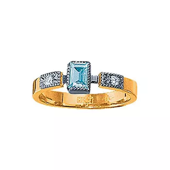 Золотое кольцо 90334RS