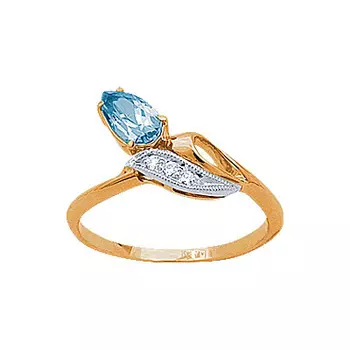 Золотое кольцо 90748RS