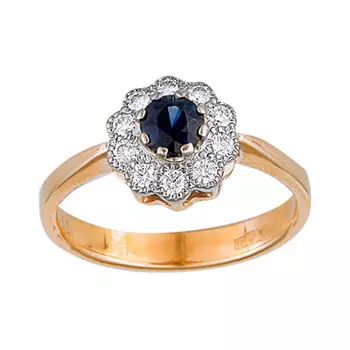 Золотое кольцо 90881RS