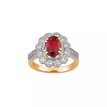 Золотое кольцо 90910RS