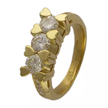 Золотое кольцо G9K640195