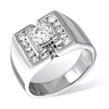 Золотое кольцо K011425WG