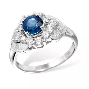 Золотое кольцо R00431WGsap