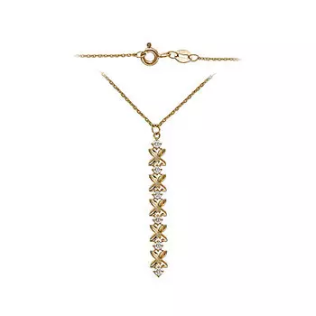 Золотое колье 01L110924