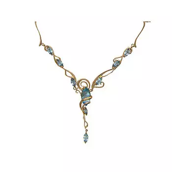 Золотое колье 01L310621