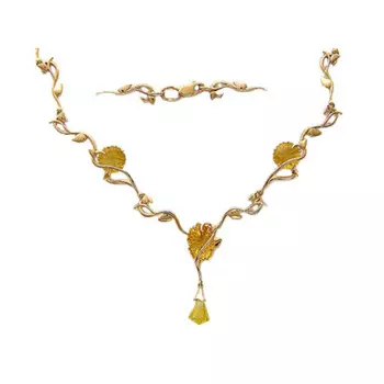 Золотое колье 01L310690