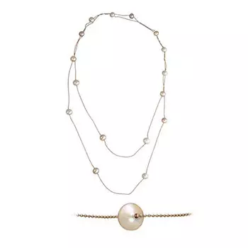 Золотое колье 01L331213-1