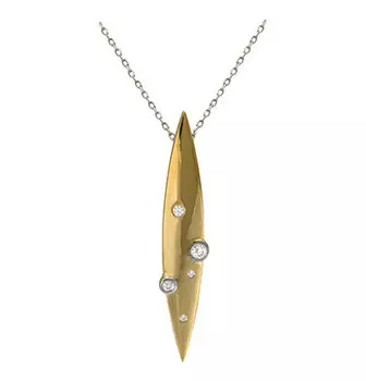 Золотое колье 01L660868