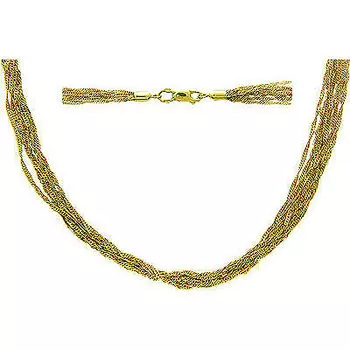 Золотое колье 01L731124