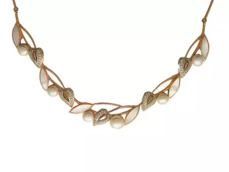 Золотое колье 56L660001