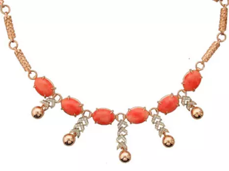 Золотое колье 56L660103