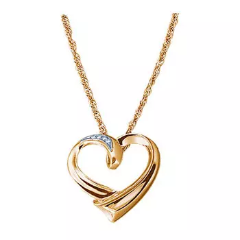 Золотое колье 71106RS