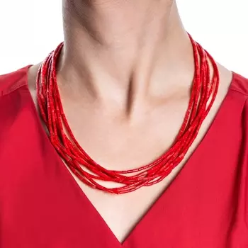 Золотое колье NP4783