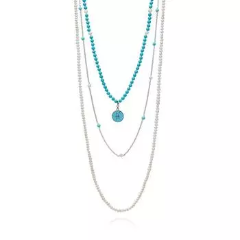 Золотое колье NP5282