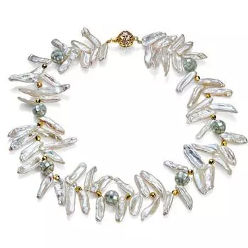 Золотое колье NP5848